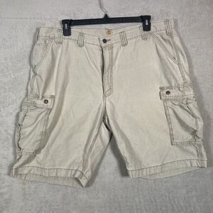 Carhartt Cargo‎ Shorts Mens 44 Relaxed Fit Rugged Flex Relaxed Fit Beige